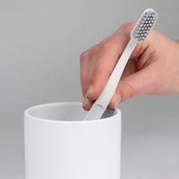 KELA Koš na prádlo sedací Malaga kov světle šedý 39,5x29,5x57,5cm KL-23965