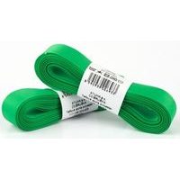 stuha text.10m/6mm zelená TAFTOVÁ