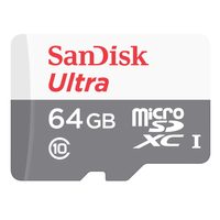 SanDisk Ultra microSDXC 64 GB 100 MB/s Class 10 UHS-I, s adaptérem