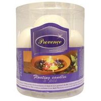 Provence Svíčky plovoucí 8 ks bílá, 4, 3 x 2, 8 cm_hamashop