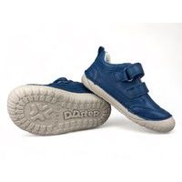DDstep barefoot kožené celoroční boty - Modré