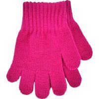 Rukavice dětské pletené GLORY zimní MAGENTA