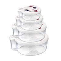 Svačinový box kočka 4 ks