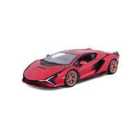 Bburago Bburago - Auta HOBBY, Plus, Lamborghini Sián FKP 37, červená, 1:24