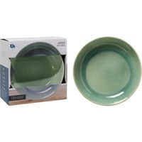EXCELLENT HOUSEWARE Talíř hluboký sada 4 ks pr. 23 cm zelená KO-Q07000150