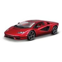 Bburago Bburago - Auta HOBBY, Plus, Lamborghini Countach LPI 800-4, červená, 1:24