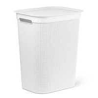 koš 50,0l na použ.pr. bílý BRISEN, 43x34x53cm, plast