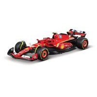 Bburago Bburago - RACE Formule F1, Ferrari Scuderia SF-24 (2024), 55 Carlos Sainz, 1:43