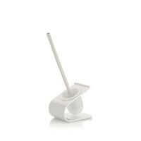 KELA Wc štětka LIAM bílá 41,5 cm KL-20063