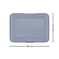 Set Fresh šedomodrá - zdravá láhev/zdravá sváča