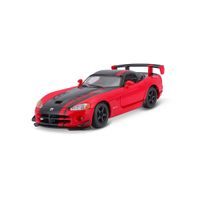 Bburago Bburago - Auta HOBBY, Dodge Viper SRT 10 ACR, červeno-černá, 1:24