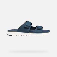 Khaki pánské sandály Geox Terreno + Grip