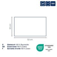 KELA Osuška LADESSA 100% bavlna 70 x 140 cm žlutá KL-23295