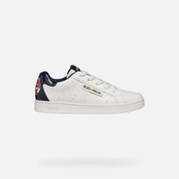 Bílé dívčí tenisky Geox Eclyper