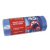 sáčky odp. 45l-20ks-Q173, ucha, HDPE 55x67,5cm