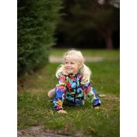 Unuo, Dětská softshellová bunda s fleecem Basic, Barevný svět