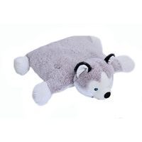 Polštář plyšové zvířátko - husky