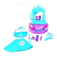 Kadeřnické zrcadlo s příslušenstvím