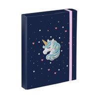 BAAGL Desky na školní sešity A5 Unicorn Gold