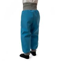 ESITO Rostoucí softshellové kalhoty Sport Turquoise - tyrkysová