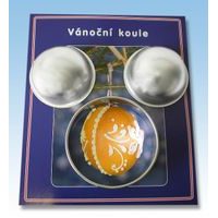 form.642 Koule vánoční (1vykr.+10f), č.605, pocín