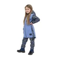 ESITO Dívčí parka Elega Meadows flowers - modrá / 86