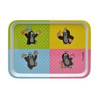 podnos 28x20,5x2,4cm KRTEK, 4barevný, melamin