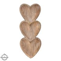 Servírovací miska dělená MANGO srdce