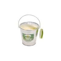 svíčka proti hmyzu, d10x10cm, CITRONELA., vědro kov