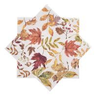 Servírovací ubrousky podzimní listí