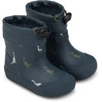 Dětské zateplené holínky Bundgaard Malik - Navy Dino