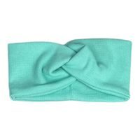 Dívčí čelenka s křížením MY MIMI - Tyrkysová