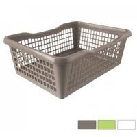 košík 1,0l 20x10x 5,0cm, prolamovaný, 3barvy, plast