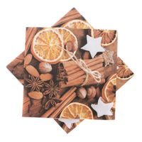 Servírovací ubrousky skořice