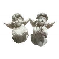 ANDĚL s knihou, 8x5x4cm, polyresin