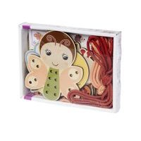 Dřevěná vyšívací hra 15ks, DP12