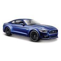 Maisto Maisto - 2015 Ford Mustang GT, metal modrá, 1:24