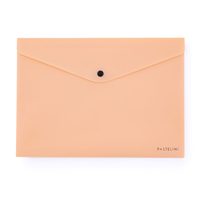 Psaníčko s drukem A4 PASTELINI meruňková