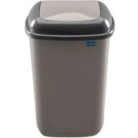 koš odp.28l QUATRO mocca,rovný výklop