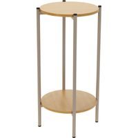 HOMESTYLING Odkládací stolek 31x31x61 cm design dřevo KO-NB1510540