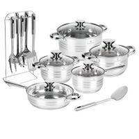 BLAUMANN Sada nádobí nerez 17 ks Jumbo Gourmet Line BL-4119