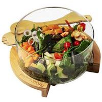 mísa d24cm salát. TERRESTRIAL se stojánkem BAMBUS