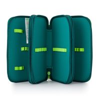 BAAGL Školní penál třípatrový Unicorn Gold