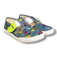 Froddo G1700421-4 – dívčí barefoot bačkory starorůžové s jednorožcem