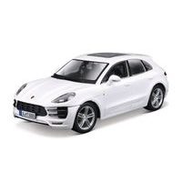 Bburago Bburago - Auta HOBBY, Plus, Porsche Macan, bílá, 1:24