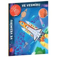 Čti a nalepuj – VE VESMÍRU, kniha se samolepkami