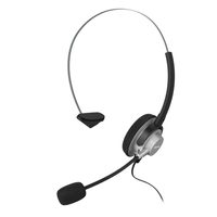 Hama On-ear headset pro bezdrátové telefony, mono, jack 2,5 mm, kabel 1,2 m