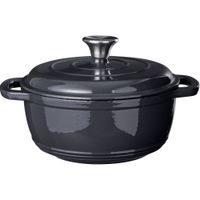 SIAKI HUISHOUD Pekáč litina 22 cm šedá KO-C85000200