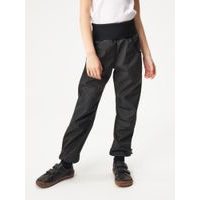 Unuo, Dětské softshellové kalhoty bez zateplení Street Strong, Černá