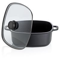 pekáč 34x25x7cm, TITANIO, nepřiln.povrch, indukce